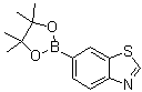 structure of CAS# 1002309-47-8, Benzothiazole-6-boronic acid pinacol ester
