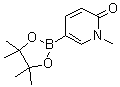 structure of CAS# 1002309-52-5, 1-Methyl-6-oxo-1,6-dihydropyridine-3-boronic acid pinacol ester