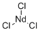 氯化钕分子结构 (CAS 10024-93-8)
