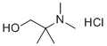 2-(二甲氨基)-2-甲基-1-丙醇盐酸盐分子结构 (CAS 10026-98-9)
