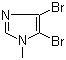 structure of CAS# 1003-50-5, 4,5-Dibromo-1-methylimidazole