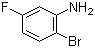 structure of CAS# 1003-99-2, 2-溴-5-氟苯胺