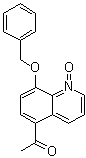 5-Acetyl-8-(benzyloxy)quinoline N-oxide molecular structure (CAS 100331-93-9)
