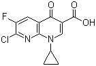 环丙基萘啶羧酸分子结构 (CAS 100361-18-0)