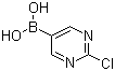 structure of CAS# 1003845-06-4, 2-氯嘧啶-5-硼酸