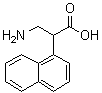 alpha-(氨基甲基)-1-萘乙酸分子结构 (CAS 100393-37-1)