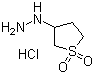 structure of CAS# 1004-15-5, 3-Sulfolanylhydrazine hydrochloride