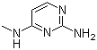 CAS # 1004-18-8, 2-Amino-4-(methylamino)pyrimidine, N4-Methyl-2,4-pyrimidinediamine