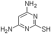 structure of CAS# 1004-39-3, 4,6-二氨基-2-巯基嘧啶