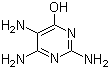 structure of CAS# 1004-75-7, 2,5,6-Triamino-4-pyrimidinol