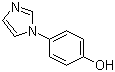 structure of CAS# 10041-02-8, 4-(Imidazol-1-yl)phenol