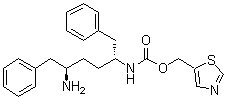 CAS # 1004316-18-0, N-[(1R,4R)-4-Amino-5-phenyl-1-(phenylmethyl)pentyl]carbamic acid 5-thiazolylmethyl ester