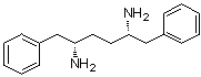 (2S,5S)-1,6-二苯基-2,5-己二胺分子结构 (CAS 1004316-77-1)