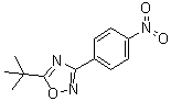5-叔丁基-3-(4-硝基苯基)-1,2,4-恶二唑分子结构 (CAS 1004398-32-6)
