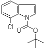 7-氯-1H-吲哚-1-羧酸叔丁酯分子结构 (CAS 1004558-41-1)