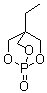 structure of CAS# 1005-93-2, 4-Ethyl-2,6,7-trioxa-1-phosphabicyclo[2.2.2]octane 1-oxide