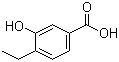 4-乙基-3-羟基苯甲酸分子结构 (CAS 100523-85-1)