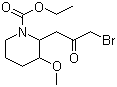 CAS 登录号：100524-99-0, 2-(3-溴-2-氧代丙基)-3-甲氧基-1-哌啶甲酸乙酯