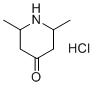 CAS # 1005397-62-5, 2,6-Dimethyl-4-piperidinone hydrochloride (1:1)