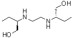 structure of CAS# 10054-06-5, (R,S)-乙胺丁醇