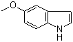 structure of CAS# 1006-94-6, 5-Methoxyindole