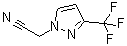 CAS 登录号：1006348-71-5, 3-(三氟甲基)-1H-吡唑-1-乙腈