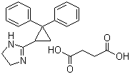 structure of CAS# 100678-32-8, 琥珀酸西苯唑啉
