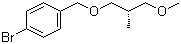 1-溴-4-[[(2S)-3-甲氧基-2-甲基丙氧基]甲基]苯分子结构 (CAS 1006865-32-2)