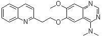 CAS # 1006890-24-9, 7-Methoxy-N,N-dimethyl-6-[2-(quinolin-2-yl)ethoxy]quinazolin-4-amine