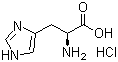 structure of CAS# 1007-42-7, L-组氨酸盐酸盐