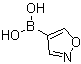 异恶唑-4-基硼酸分子结构 (CAS 1008139-25-0)