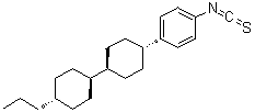 1-异硫氰酸基-4-[(反式,反式)-4'-丙基[1,1'-联环己基]-4-基]苯分子结构 (CAS 100822-04-6)