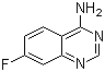 4-氨基-7-氟喹唑啉分子结构 (CAS 1009036-29-6)
