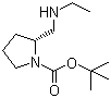 structure of CAS# 1009075-40-4, (2R)-1-叔丁氧羰基-2-乙胺基甲基吡咯烷