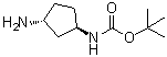 CAS # 1009075-44-8, ((1R,3R)-3-Amino-cyclopentyl)-carbamic acid tert-butyl ester