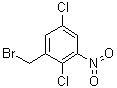 1-(溴甲基)-2,5-二氯-3-硝基苯分子结构 (CAS 1009349-32-9)