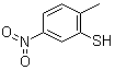 CAS 登录号：100960-02-9, 2-甲基-5-硝基苯硫酚
