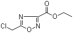 5-(氯甲基)-1,2,4-噁二唑-3-羧酸乙酯分子结构 (CAS 1009620-97-6)