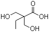 structure of CAS# 10097-02-6, 2,2-二羟甲基丁酸