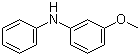 structure of CAS# 101-16-6, 3-Methoxydiphenylamine