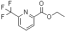 6-(三氟甲基)-2-吡啶羧酸乙酯分子结构 (CAS 1010422-92-0)