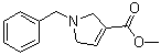 2,5-二氢-1-苄基-1H-吡咯-3-羧酸甲酯分子结构 (CAS 101046-34-8)