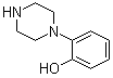 structure of CAS# 1011-17-2, 1-(2-Hydroxyphenyl)piperazine