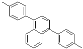 1,4-二(4-甲基苯基)萘分子结构 (CAS 1012085-51-6)
