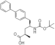 (2R,4S)-5-(联苯-4-基)-4-[(叔丁氧羰基)氨基]-2-甲基戊酸分子结构 (CAS 1012341-50-2)