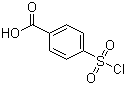 structure of CAS# 10130-89-9, 4-氯磺酰基苯甲酸