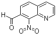 8-硝基喹啉-7-甲醛分子结构 (CAS 101327-87-1)