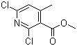 2,6-二氯-4-甲基苯甲酸甲酯分子结构 (CAS 1013648-04-8)
