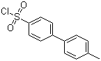 structure of CAS# 101366-51-2, 4'-Methyl[1,1'-biphenyl]-4-sulfonyl chloride