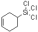 4-(三氯硅烷基)环己烯分子结构 (CAS 10137-69-6)